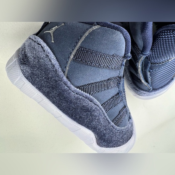 ⭐️HOST PICK⭐️NIKE Jordan11 Crib Bootie Midnight Navy Blue Size:4C Brand New WBOX - Picture 6 of 10
